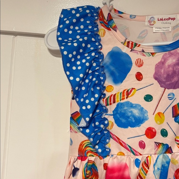 LaLeePop Girls’ Birthday Dress - Picture 3 of 5